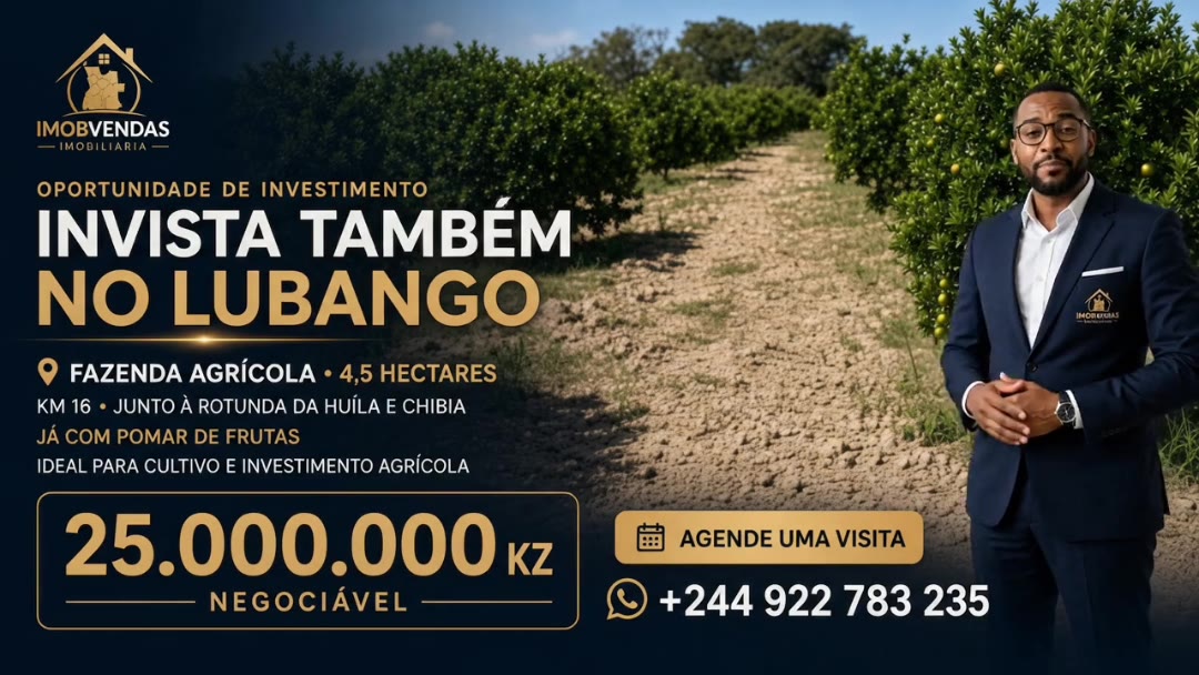 Fazenda agrícola em Chibia